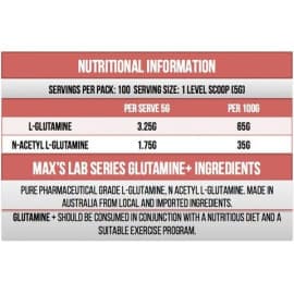 Glutamine  - Max's Lab Series