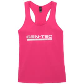 WOMEN'S WORKOUT TANK PINK FRONT