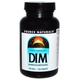 DIM by Source Naturals 120 tablets Panel