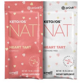 Keto OS NAT Heart Tart 1 Box of 20 serves by Pruvit