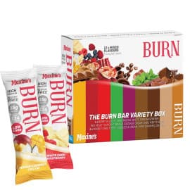 Maxines Burn Protein Bars - Box of 12