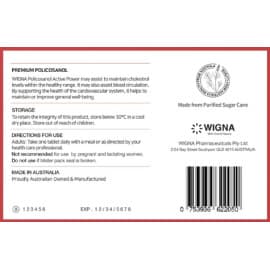 Policosanol Active Power by Wigna Australia - Cholesterol Control