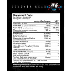 Seventh Gear Extreme Pre Workout by Axe & Sledge