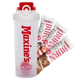 Maxines Shaker + 3 Assorted Burn Bars