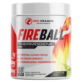 Fireball Fat Burner Lemon Lime Soda Red Dragon Nutritionals