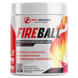 Fireball Fat Burner Raspberry Slushie Red Dragon Nutritionals