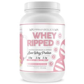 Whey Ripped by Primabolics Strawberry White Chocolate Flavour