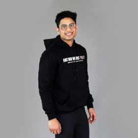 FBO Branded Black Hoodie