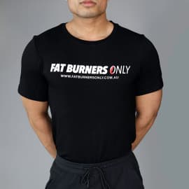 Fat Burners Only Black Branded T-Shirt