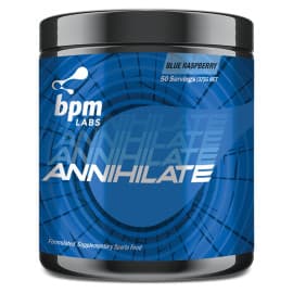 Annihilate Fat Burner - BPM Labs Blue Raspberry