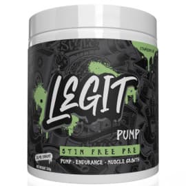 Legit Pump Non-Stim Pre by Legit Supps - Strawberry Kiwi