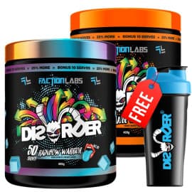 Faction Labs Disorder Twin Pack + FREE Shaker