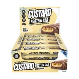 Muscle Nation Protein CUSTARD BAR: Choc Vanilla