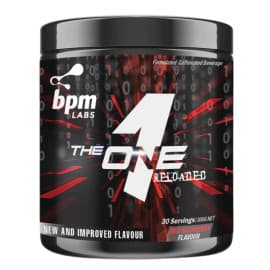 The One Reloaded Pre-Workout by BPM Labs Raspberry