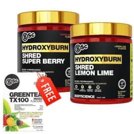 Bodyscience Hydroxyburn Shred Twin Pack