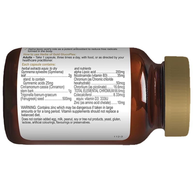 Glucoplex by Herbs of Gold Panel